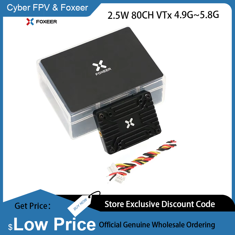 Foxeer 4.9-5.8G Reaper Extreme - Foxeer Reaper Extreme 2.5W Vtx บทวิจารณ์และราคา