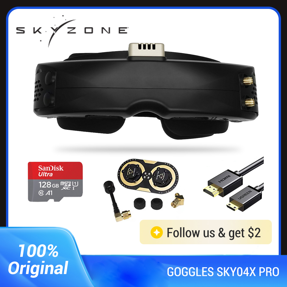 แว่นตา FPV Skyzone SKY04X PRO  - Skyzone Sky04O Pro Fpv Goggles บทวิจารณ์และราคา